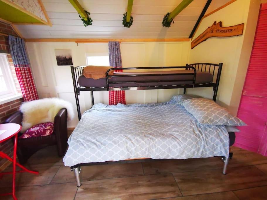 Trekkershut - Tiny House - Hikers Cottage Wijster Exteriér fotografie