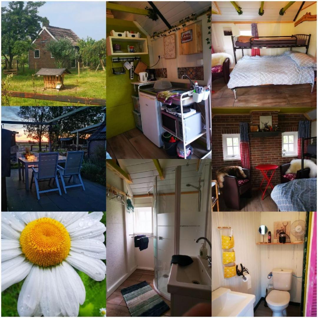 Trekkershut - Tiny House - Hikers Cottage Wijster Exteriér fotografie